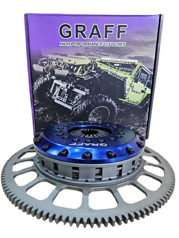 A24-3329-GRAFF High Performance 8.5" 215MM Triple plate Race Clutch Kit for Tb48