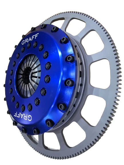 A24-3327-GRAFF 8.5" 215MM Twin Plates Race Clutch Kit For LS Engine and Gear