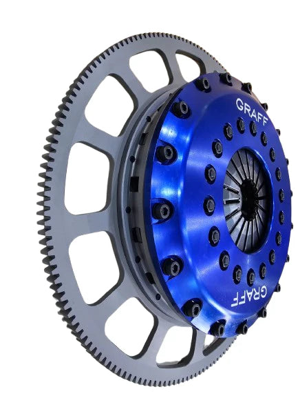 A24-3327-GRAFF 8.5" 215MM Twin Plates Race Clutch Kit For LS Engine and Gear