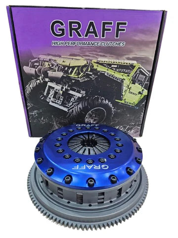 A24-3323-GRAFF CLUTCH QUAD Plate 8.5" 215MM FOR TOYOTA HILUX 3RZ,2RZ (4 Plate)
