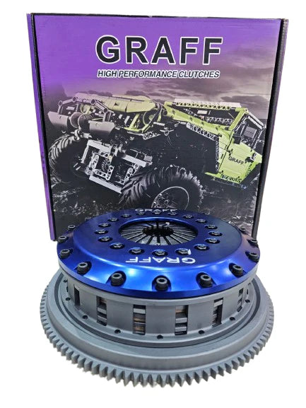 A24-3323-GRAFF CLUTCH QUAD Plate 8.5" 215MM FOR TOYOTA HILUX 3RZ,2RZ (4 Plate)