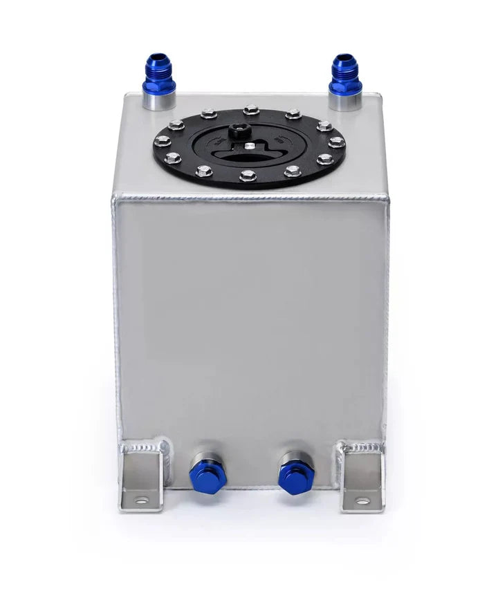 A24-2111-Universal 2.5 Gallon 10L Fuel Cell Tank Aluminum Polished