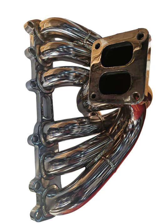 A24-2834-TURBO MANIFOLD STAINLESS T4 FOR TOYOTA SUPRA 1JZGTE 3MM