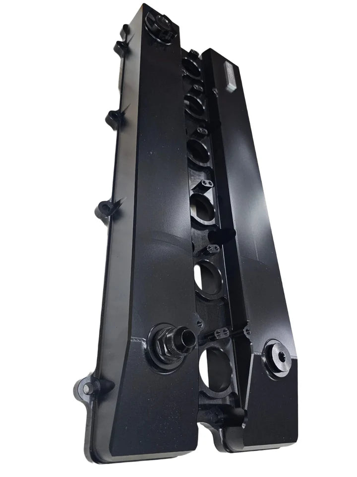 A24-2310-SPEEDWORKS TOYOTA 2JZ-GE NON-VVTI SINGLE PIECE BILLET VALVE COVER BLACK