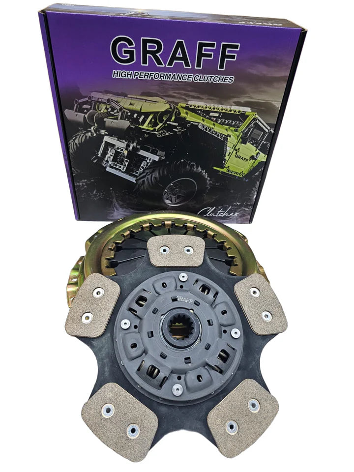 A24-3014-GRAFF CLUTCH TOYOTA LAND CRUISER 1FZ-FE TUFF CLUTCH KIT SINGLE PLATE