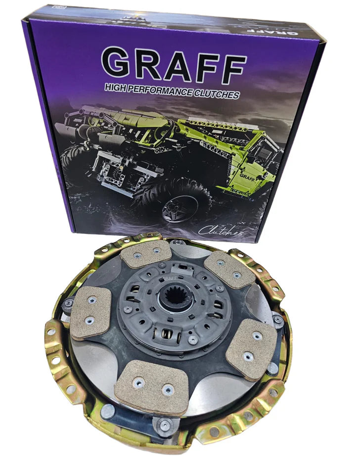 A24-3014-GRAFF CLUTCH TOYOTA LAND CRUISER 1FZ-FE TUFF CLUTCH KIT SINGLE PLATE