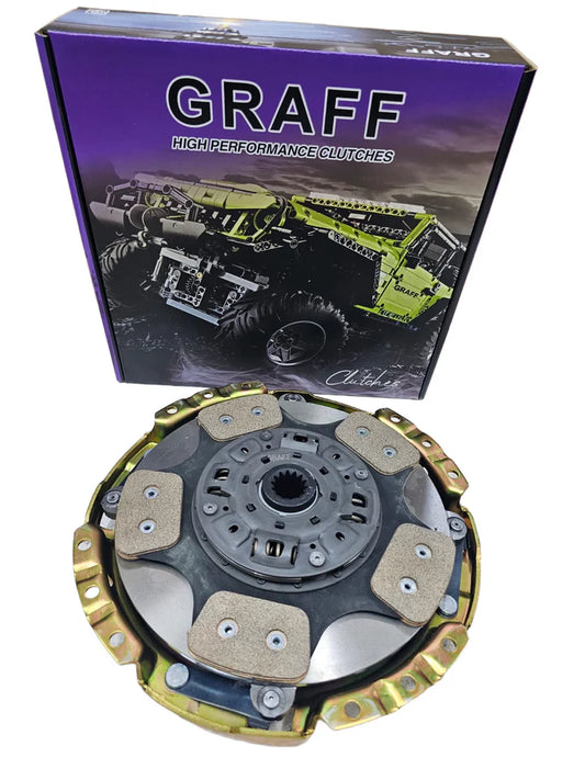 A24-3014-GRAFF CLUTCH TOYOTA LAND CRUISER 1FZ-FE TUFF CLUTCH KIT SINGLE PLATE