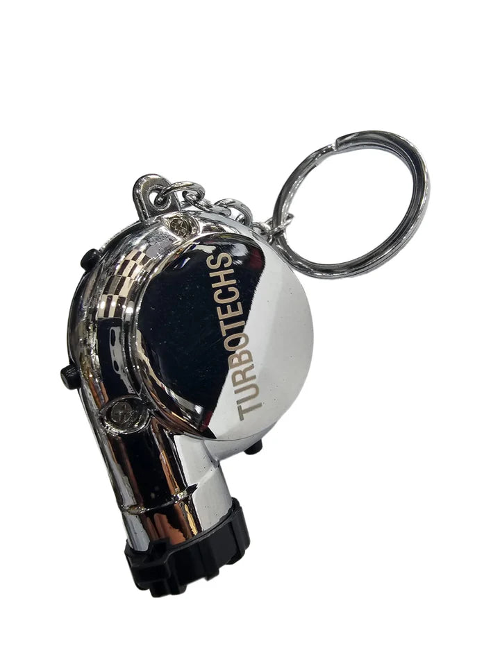 A24-2022-Turbotechs Keychain Turbo Keychain, Creative Multicolor Hot Sleeve Bearing Spinning Turbine Turbocharger Keychains Keyring