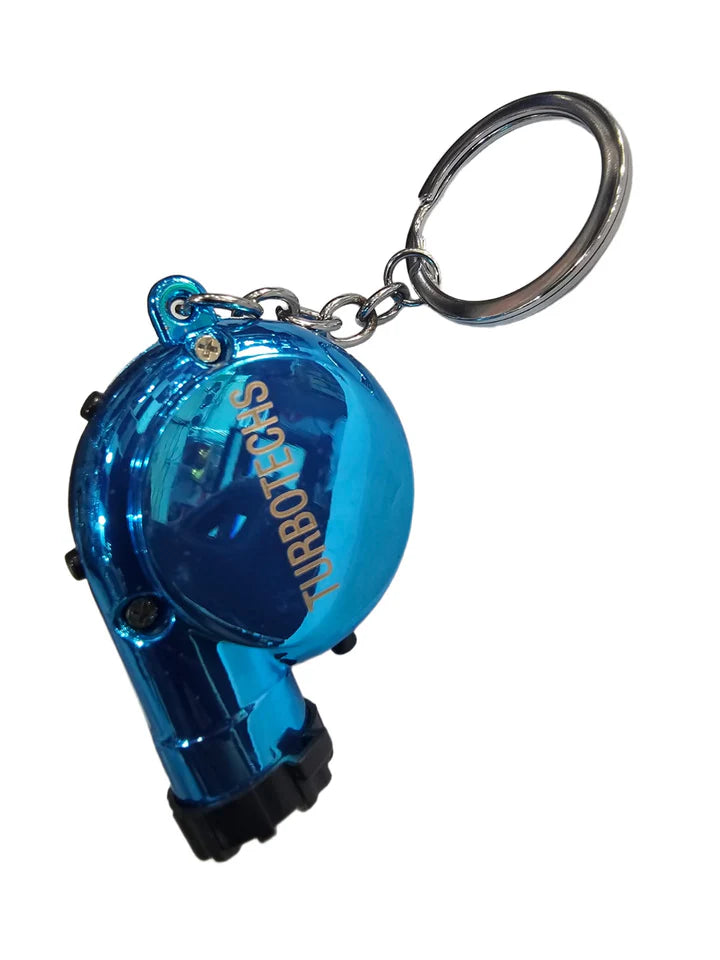 A24-2022-Turbotechs Keychain Turbo Keychain, Creative Multicolor Hot Sleeve Bearing Spinning Turbine Turbocharger Keychains Keyring