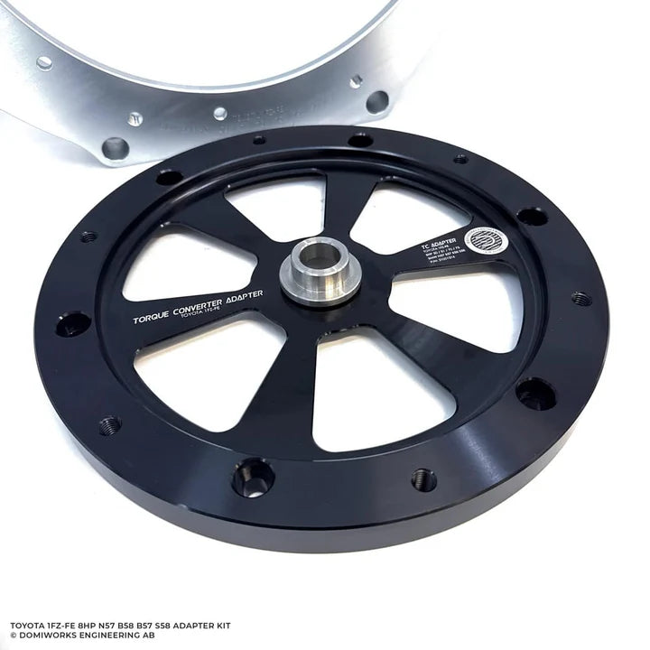 A24-3052-DomiWorks Engineering AB Toyota 1FZ-FE to BMW 8HP N57 B58 B57 S58 Adapter Kit