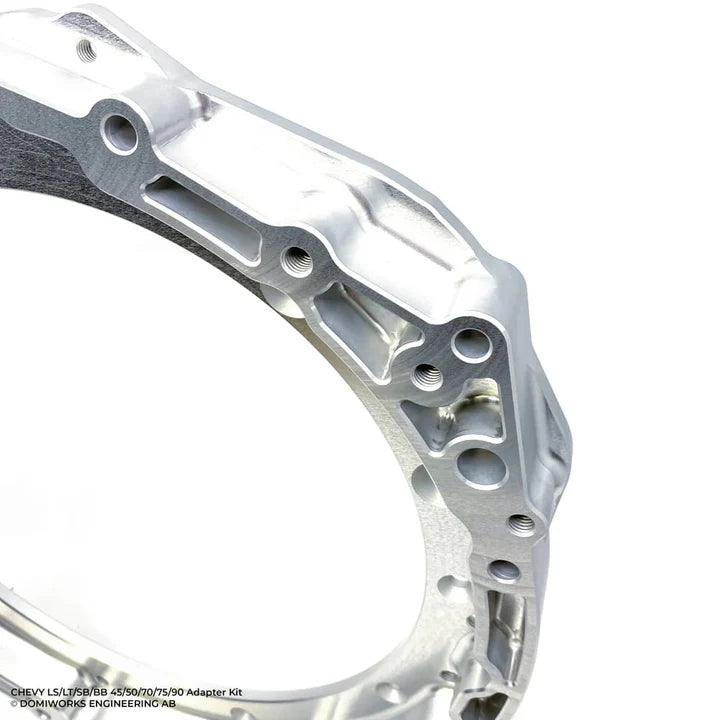 A24-3056-omiWorks Engineering AB- 8HP90/95 N74- Chevy LS/LT/SB/BB to 8HP 45/50/70/75/90 N57 B57 B58 N63 N73 N74 Adapter Kit