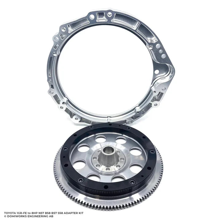 A24-3286-DomiWorks Engineering AB Toyota 1GR-FE to BMW 8HP 45/50/70/75 N57 B58 B57 Adapter Kit
