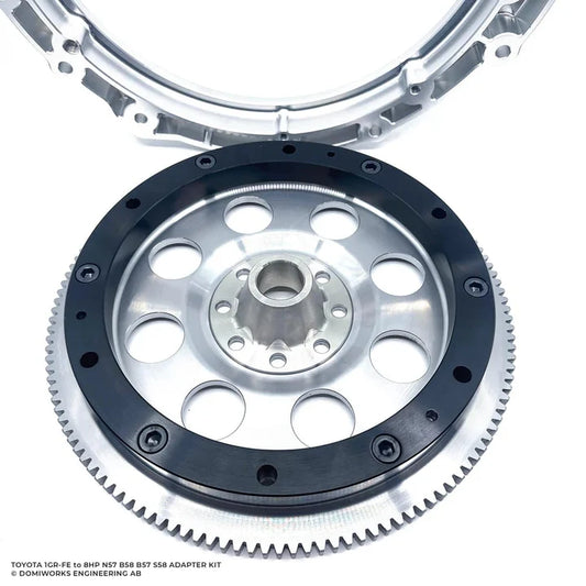A24-3286-DomiWorks Engineering AB Toyota 1GR-FE to BMW 8HP 45/50/70/75 N57 B58 B57 Adapter Kit