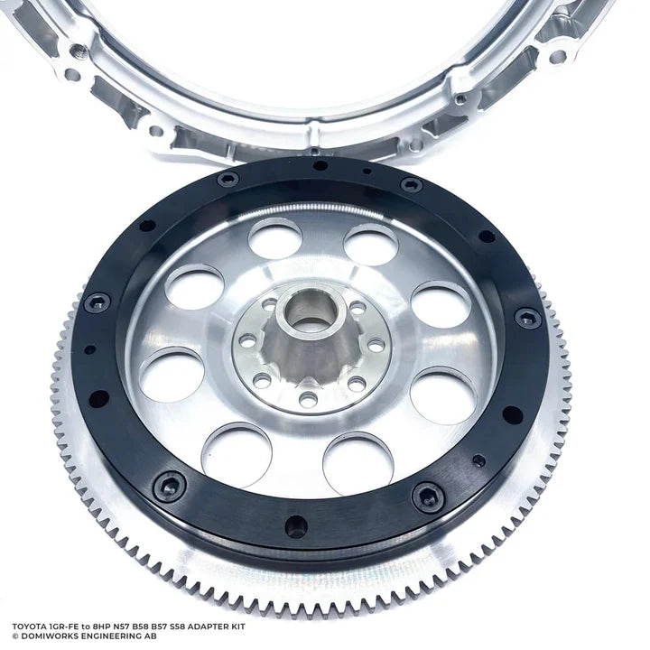 A24-3054-DomiWorks Engineering AB Toyota 1GR-FE to BMW 8HP 45/50/70/75 N57 B58 B57 Adapter Kit