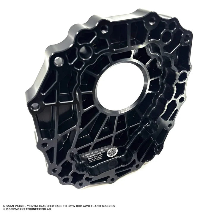 A24-3051-DomiWorks Engineering AB Nissan Patrol Y60/Y61 Transfer Case Adapter Kit - BMW 8HP AWD