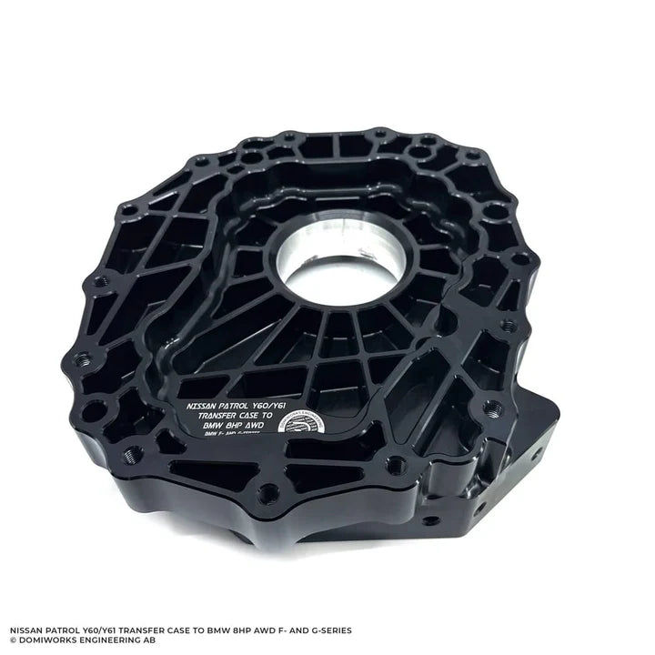 A24-3051-DomiWorks Engineering AB Nissan Patrol Y60/Y61 Transfer Case Adapter Kit - BMW 8HP AWD