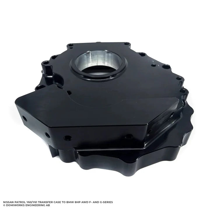 A24-3051-DomiWorks Engineering AB Nissan Patrol Y60/Y61 Transfer Case Adapter Kit - BMW 8HP AWD