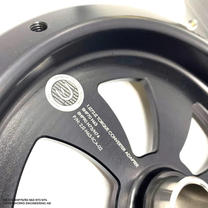 A24-3055-DomiWorks Engineering AB 1JZ/2JZ to 8HP70 N63 8HP90 N73 N74 Adapter Kit