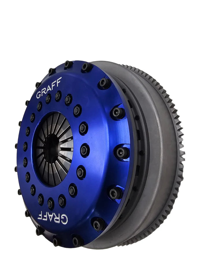 A24-3047-GRAFF RACING Twin Plate Clutch Kit For Mitsubishi EVO 4-9 4G63