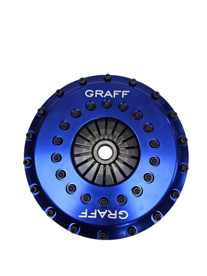 A24-3047-GRAFF RACING Twin Plate Clutch Kit For Mitsubishi EVO 4-9 4G63