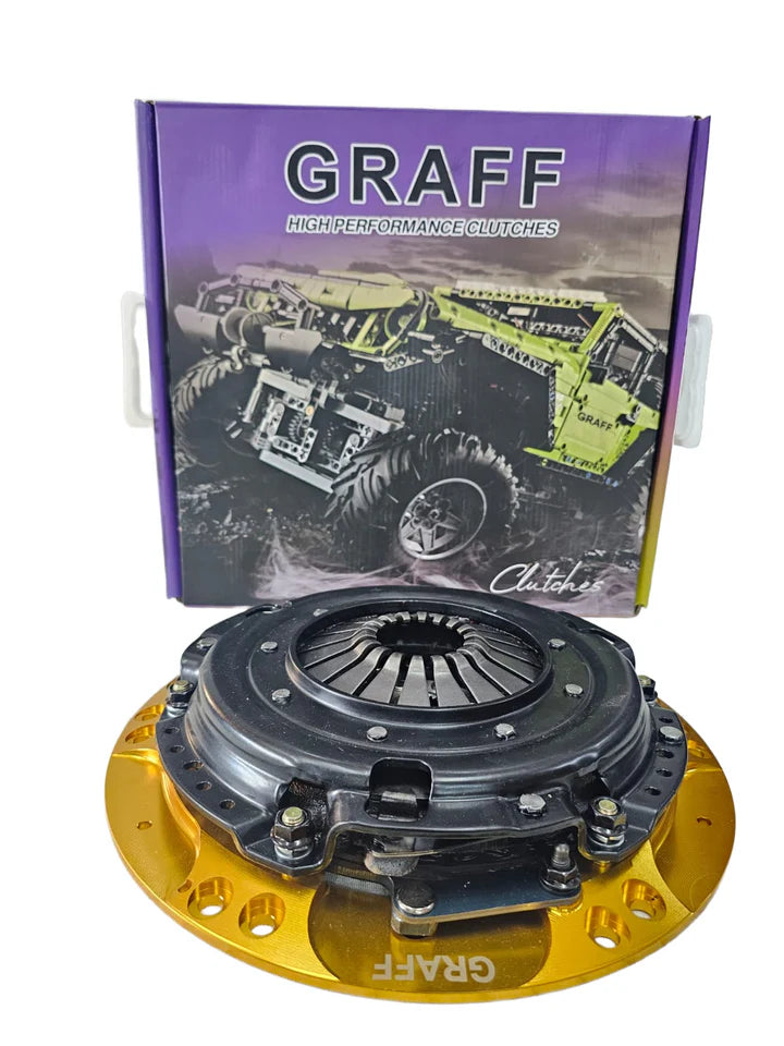 A24-3320-GRAFF TWIN DISC CLUTCH 800-HP 97-15 GM LS/NISSAN ENGINE 6-SPEED