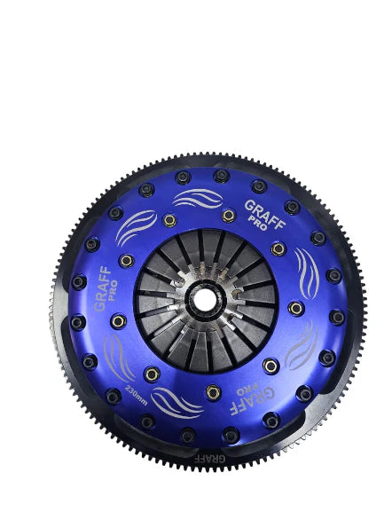 A24-3041-GRAFF PRO CLUTCH DOUBLE PLATE TOYOTA LAND CRUISER 1FZ-FE 230MM