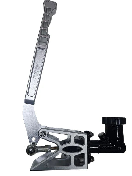 A24-3462-SL-CNC Billet E Brake With Cylinder 0.75 Silver