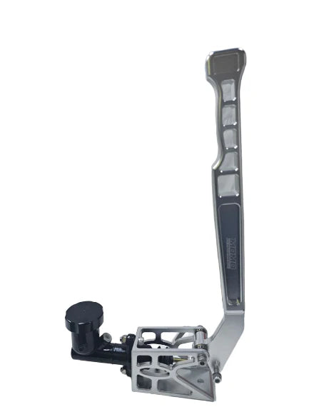 A24-3462-SL-CNC Billet E Brake With Cylinder 0.75 Silver