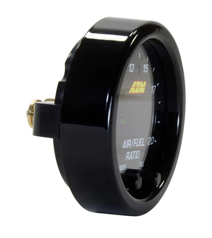 A24-1361-AEM Electronics Black bezel X-Series Wideband UEGO AFR Sensor Controller Gauge 30-0300