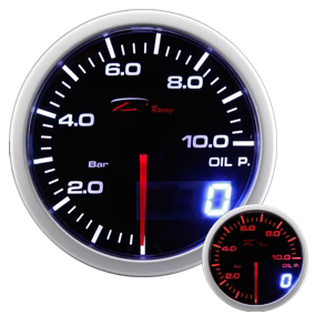 A24-1416-DEPO WA6027BLED-Electric Oil Pressure Gauge