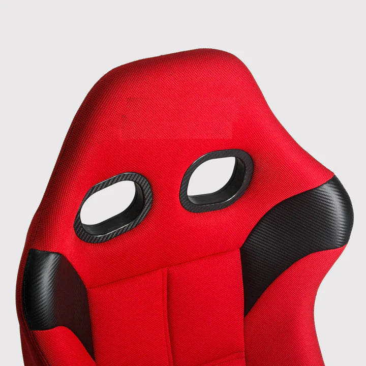 A24-3087-BOOST SEATS Sport Seat Owl - Red c/w U08 Universal Slider