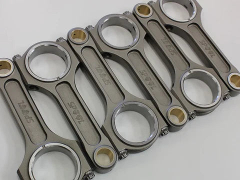 A24-2235-Spool Toyota 2JZ Drag Pro I beam Conrods with 7/16 Bolts
