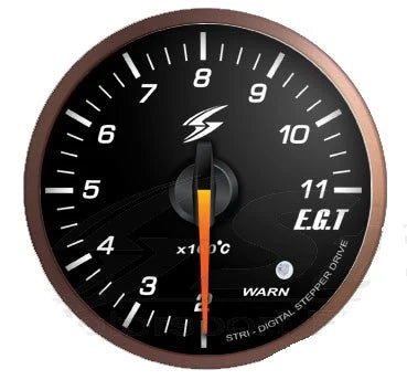 A24-1460-DSD-CS Black Dial Exhaust Temp