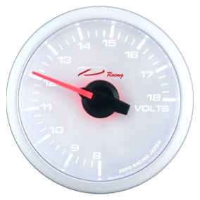 A24-1425-DEPO RACING ELECTRIC Electric Volt Gauge WBL6091W