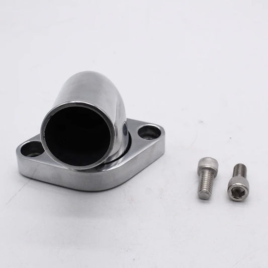 A24-1213-LS-SBC BBC 350 327 350 454 396 45° Swivel Polished Aluminum Thermostat Housing Water Neck
