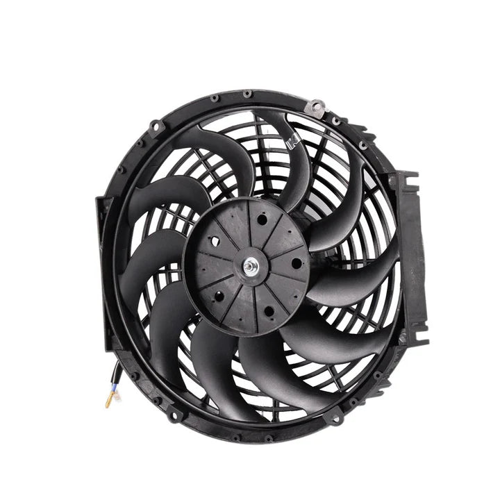 A24-1003-Universal 12″ Radiator And Oil Cooler Cooling Fan 12V 80W