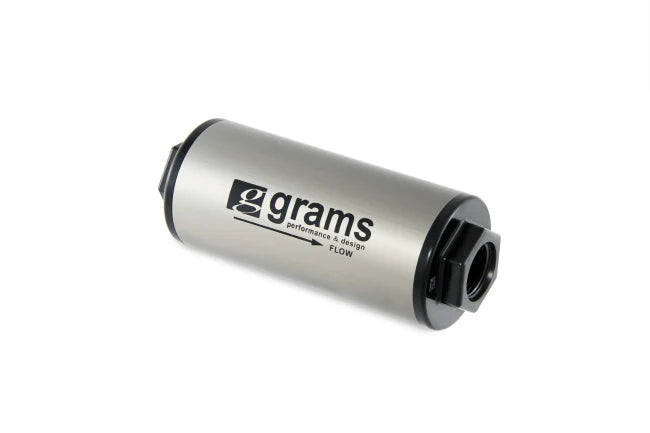 A24-1833-Grams Fuel Filter - 100 Micron w/ -10 AN