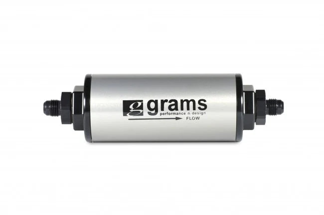 A24-1833-Grams Fuel Filter - 100 Micron w/ -10 AN