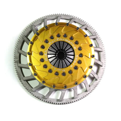 A24-3002-HPS NISSAN PATROL 4.8L VTEC (TB45/48) DOUBLE PLATE O.S CLUTCH CHOROMOLY STEEL FLYWHEEL 6HOLES NSB017