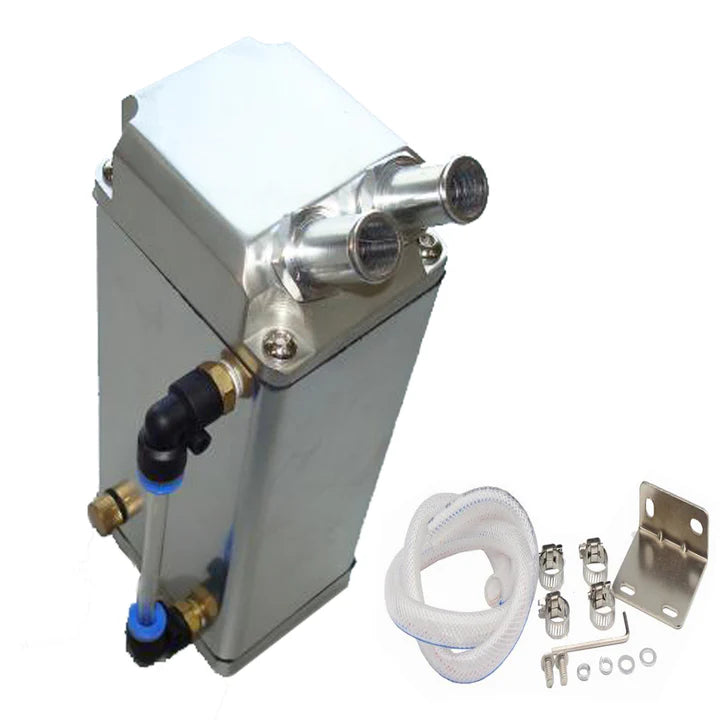 A24-2400-Aluminium Blue Oil Catch Tank - 1L - Universal