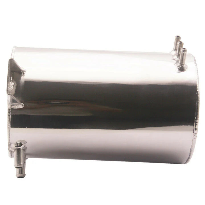 A24-2428-4.5Liter Alloy Mirror Polished Aluminum Swirl Pot Universal Fuel Surge Tank